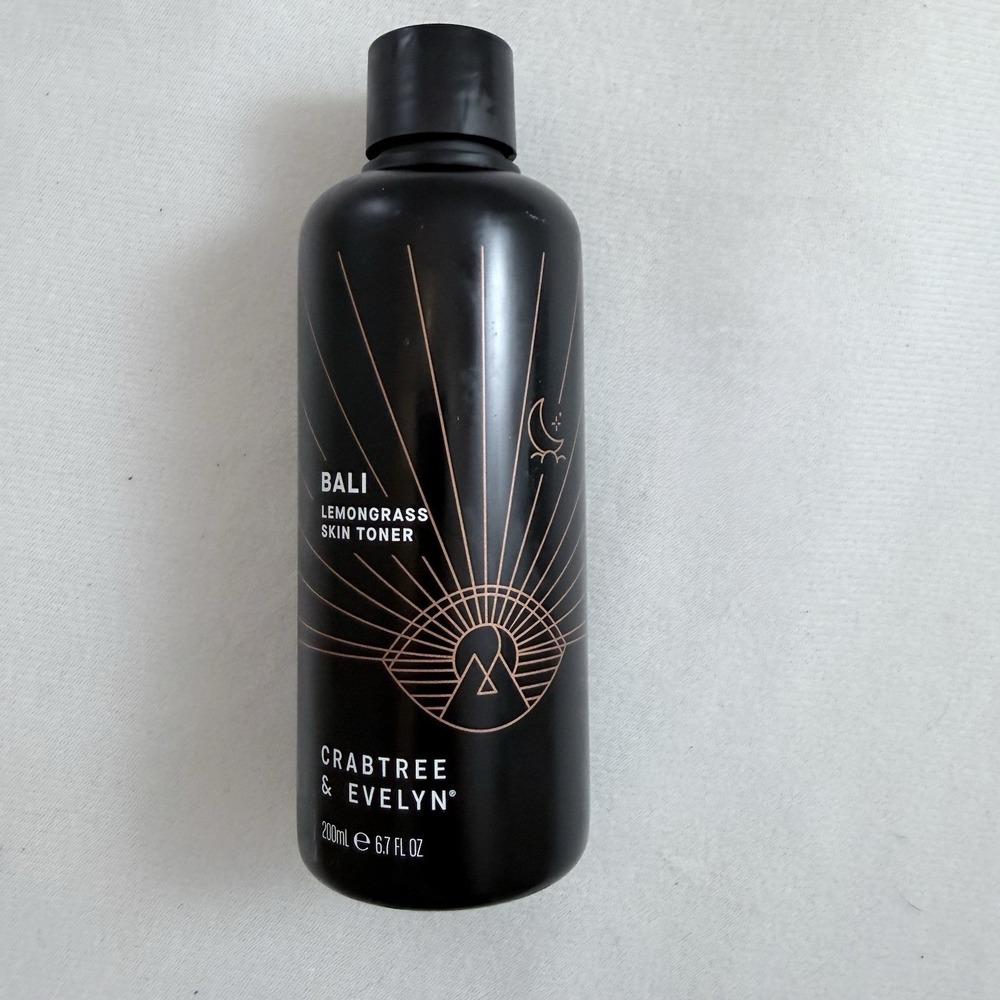 Crabtree & Evelyn Bali Lemongrass Skin Face Toner 6.7 fl oz Unisex New Selfcare